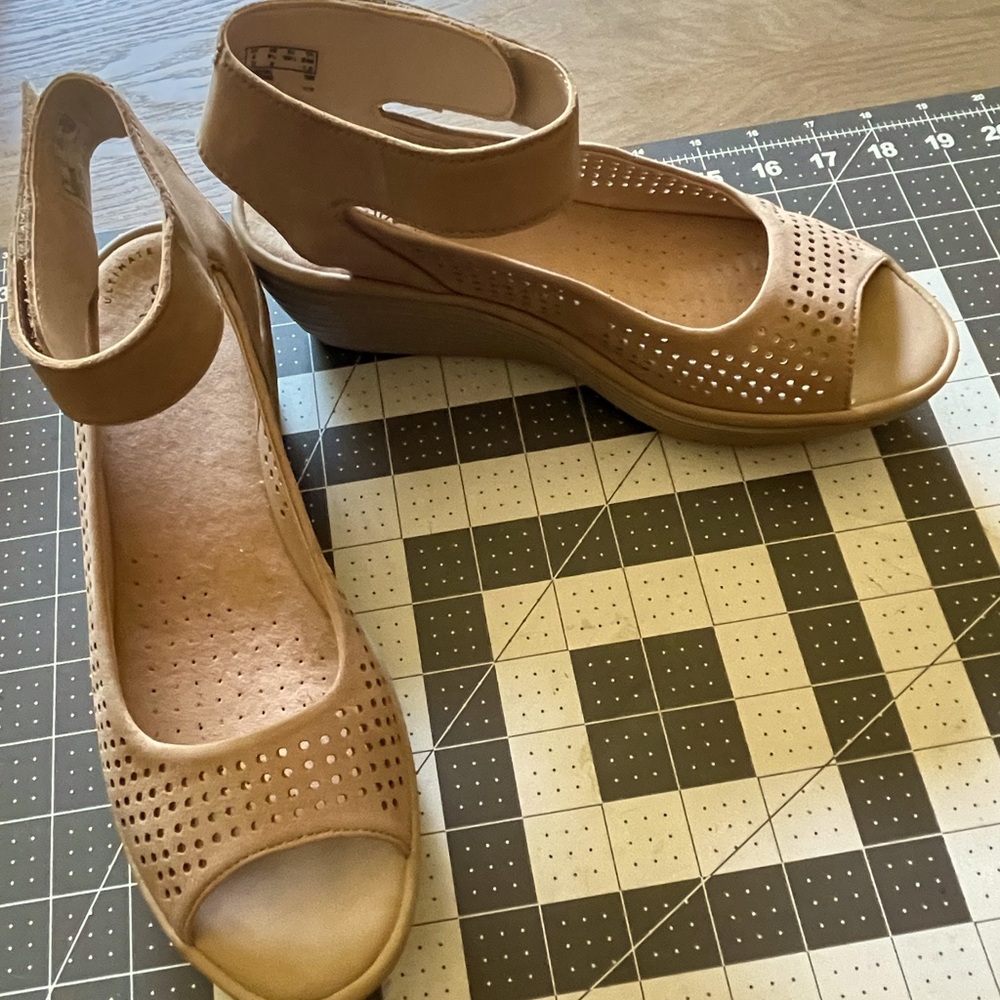 collections by Dansko peep Toe ankle strap